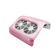 Manicure hood with two motors, pink