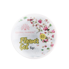 Гель с сухоцветами 5 гр, Flower Gel 03