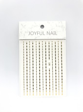 Наклейка для ногтей, гибкая лента, JOYFUL NAIL, 195