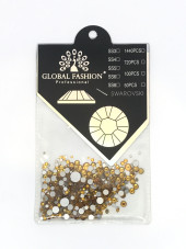 Cristale unghii Swarovski Global Fashion mix - Gold