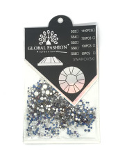 Камені Swarovski Global Fashion, pearl blue, Мікс розмір