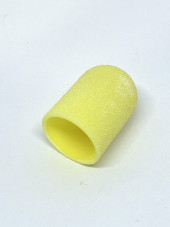 Ковпачки абразиву для педикюру, 16*25 мм, #80, yellow 1 шт.