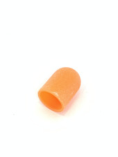 Ковпачки абразиву для педикюру, 10*15 мм, #180, orange 1 шт.