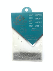 Бульйонки Global Fashion 1440 шт, Small silver pearls сріблясті