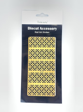 Трафарет для дизайна ногтей Diecut Accessory TV7