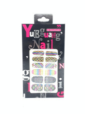 Sticker for nails, ready manicure YUEG-207