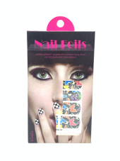 Sticker for nails, ready manicure KG-16
