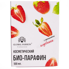 Strawberry scented cosmetic bio wax, 500 ml