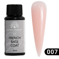 Rubber base for gel polish French 07, Global Fashion 30ml