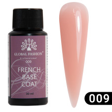 Rubber base for gel nail polish 09, Global Fashion 30ml