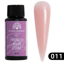 Rubber base for gel polish French 11, Global Fashion 30ml