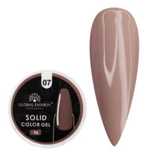 Gel vopsea pentru unghii, densitate mare, Solid color gel 5 gr, 07