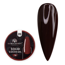 Solid color gel paint, Solid color gel 5 gr, 09