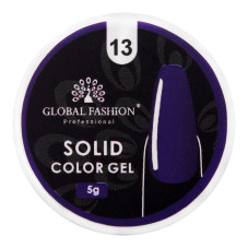 Solid color gel paint, Solid color gel 5 gr, 13