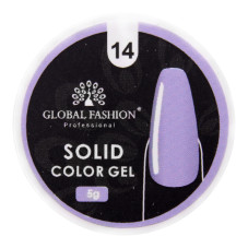 Solid color gel paint, Solid color gel 5 gr, 14