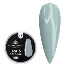 Gel vopsea pentru unghii, densitate mare, Solid color gel 5 gr, 15