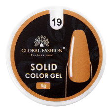 Gel vopsea pentru unghii, densitate mare, Solid color gel 5 gr, 19