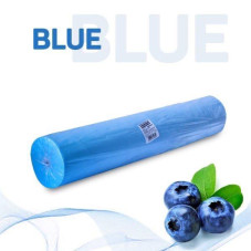 Простыни одноразовые 70x200 см. в рулоне с перфорацией (100 шт), цвет синий
