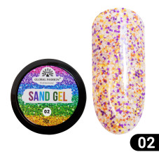 Gel UV color unghii, Sand, Global Fashion, 5g, 02