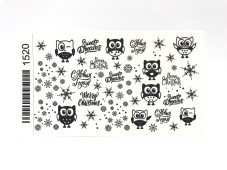 New Year sticker "owl"