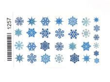 New Year Snowflakes sticker