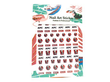 Наклейки для маникюра Nail Art Sticker Z – D4609