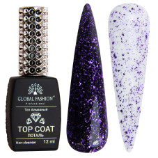 Non-Sticky Top, Violet Foil Top, 12 ml