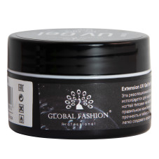 Gel UV pentru tipsuri dizolvabile, Global Fashion,  Transparent, 15 g