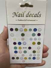 Наклейка для ногтей Nail Decals DD-553
