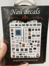 Наклейка для ногтей Nail Decals DD-060