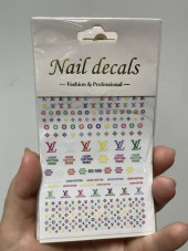 Наклейка для ногтей Nail Decals DD-586
