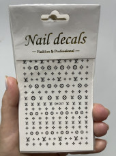 Наклейка для ногтей Nail Decals DH-217