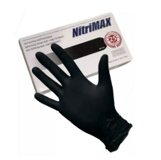 Перчатки Nitrimax черные M 100шт
