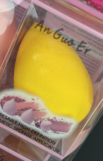 Спонж Beauty Blender, An Guo Er, жёлтый цвет