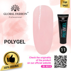 Poly UV Gel (Polygel) Global Fashion 30 g 11