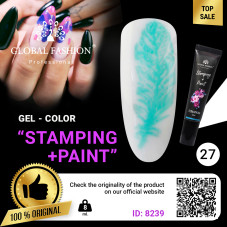 Global Fashion Gel Paint for Stamping and Chinese Painting, 8 ml 27