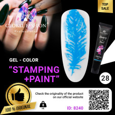 Global Fashion Gel Paint for Stamping and Chinese Painting, 8 ml 28