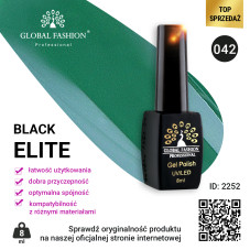 BLACK ELITE 042 Gel Lacquer, Global Fashion 8 ml