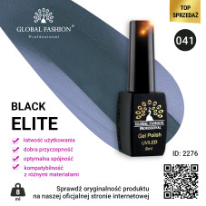 BLACK ELITE 041 Gel Lacquer, Global Fashion 8 ml