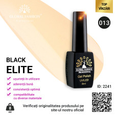 Oja semipermanenta Black Elite, Global Fashion 8 ml, 013