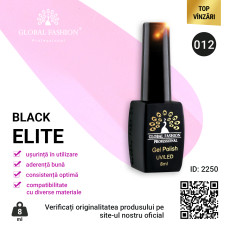 Oja semipermanenta Black Elite, Global Fashion 8 ml, 012