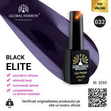 Oja semipermanenta Black Elite, Global Fashion 8 ml, 032