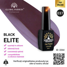 Oja semipermanenta Black Elite, Global Fashion 8 ml, 037