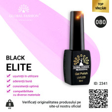 Oja semipermanenta BLACK ELITE, Global Fashion 8 ml, 080