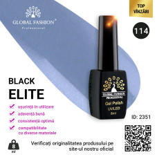 Oja semipermanenta BLACK ELITE, Global Fashion 8 ml, 114