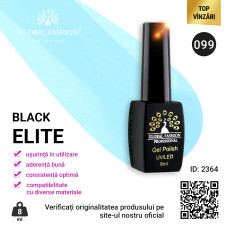 Oja semipermanenta BLACK ELITE, Global Fashion 8 ml, 099