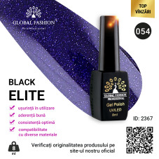 Oja semipermanenta Black Elite, Global Fashion 8 ml, 054