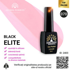 Oja semipermanenta BLACK ELITE, Global Fashion 8 ml, 070