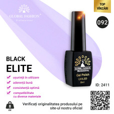 Oja semipermanenta BLACK ELITE, Global Fashion 8 ml, 092