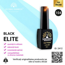 Oja semipermanenta BLACK ELITE, Global Fashion 8 ml, 104